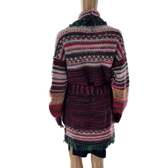 Free People Morgana Cardi Tie Waist Cardigan Sweater - Picture 8 of 11